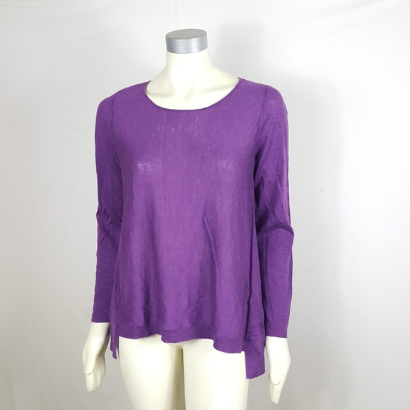 Eileen Fisher Scoop Neck Sweater - Picture 1 of 3